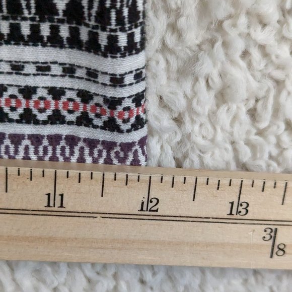 Dalia* Women's Multicolor BOHO 4 Pocket Hidden Closure High Waist Shorts~ Size 8 - Picture 10 of 12